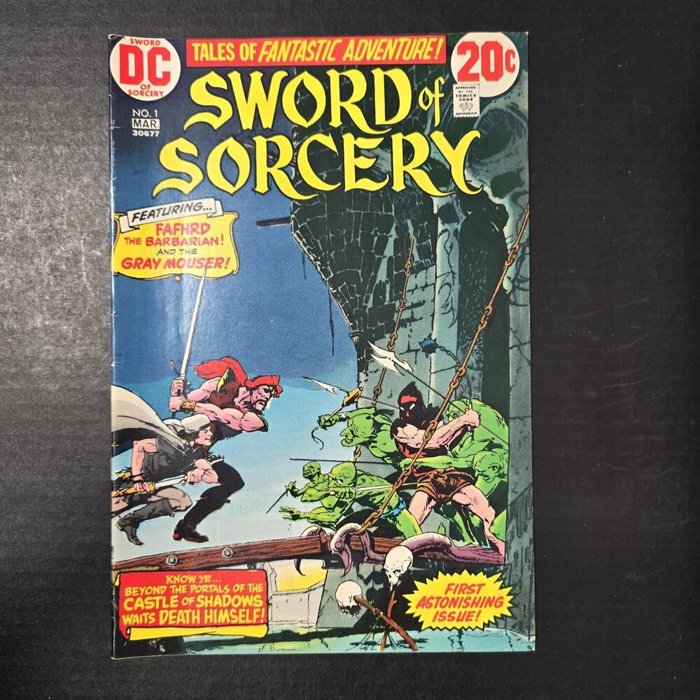 Sword of Sorcery #1 1973 Leiber Fafhrd Grey Mouser DC